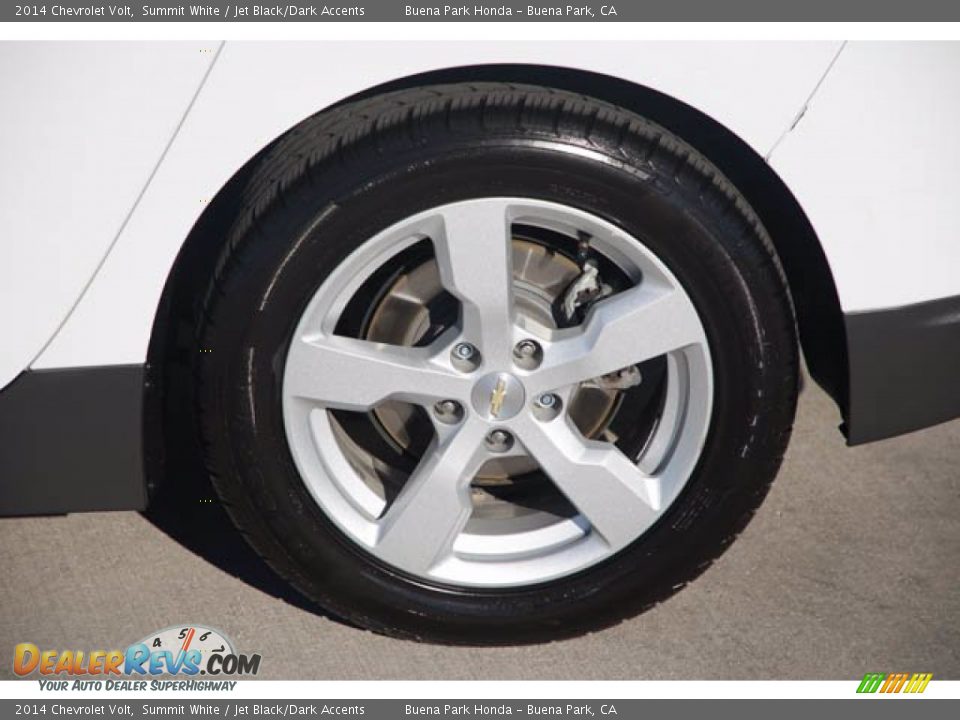 2014 Chevrolet Volt Summit White / Jet Black/Dark Accents Photo #34
