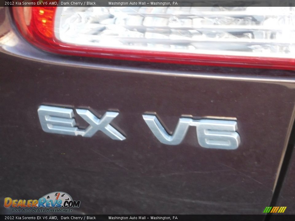 2012 Kia Sorento EX V6 AWD Dark Cherry / Black Photo #9