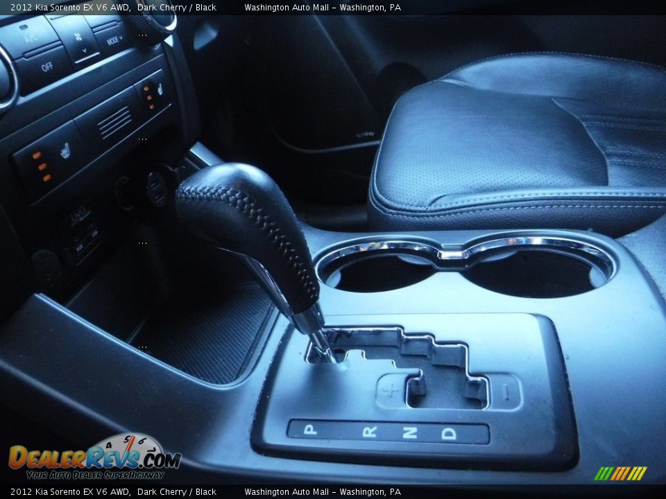 2012 Kia Sorento EX V6 AWD Dark Cherry / Black Photo #16