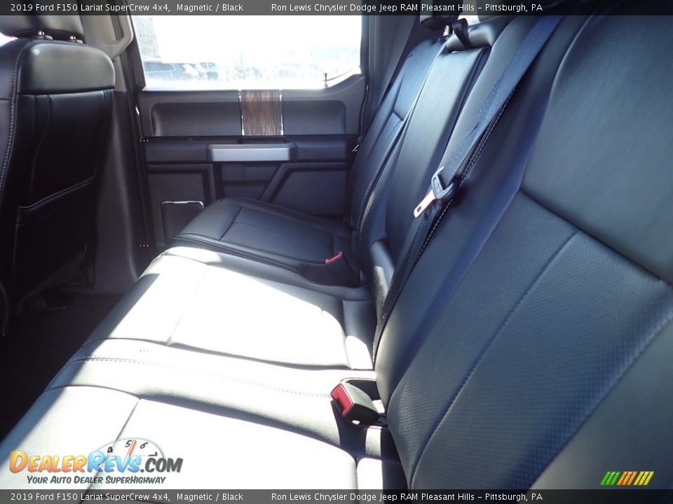 2019 Ford F150 Lariat SuperCrew 4x4 Magnetic / Black Photo #11