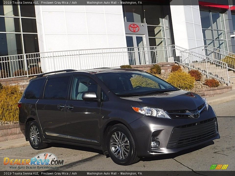 2019 Toyota Sienna XLE Predawn Gray Mica / Ash Photo #1