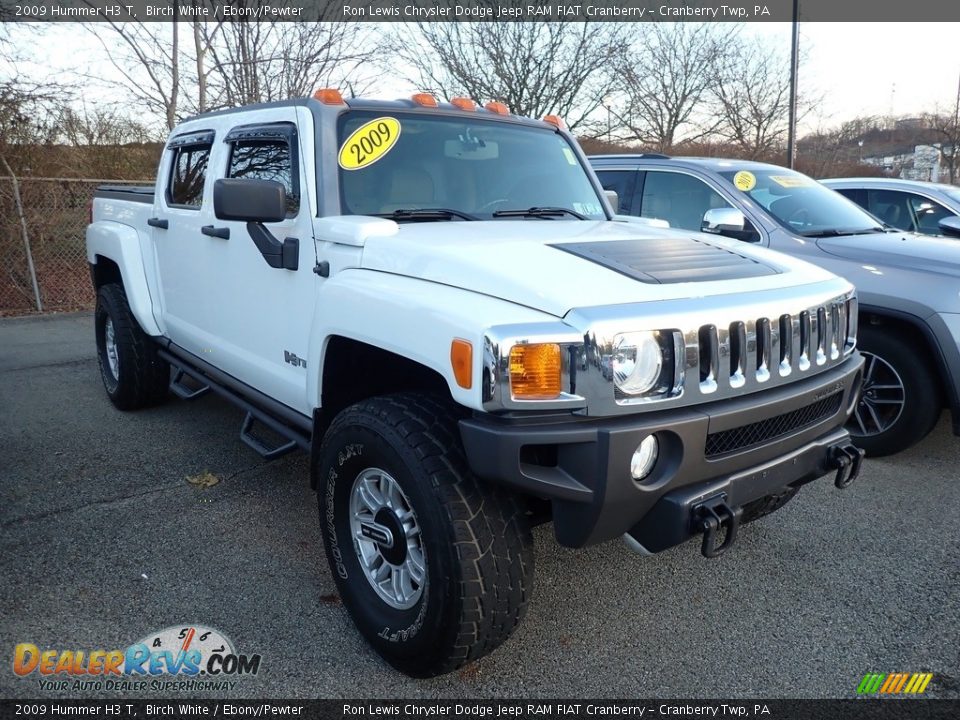 2009 Hummer H3 T Birch White / Ebony/Pewter Photo #2