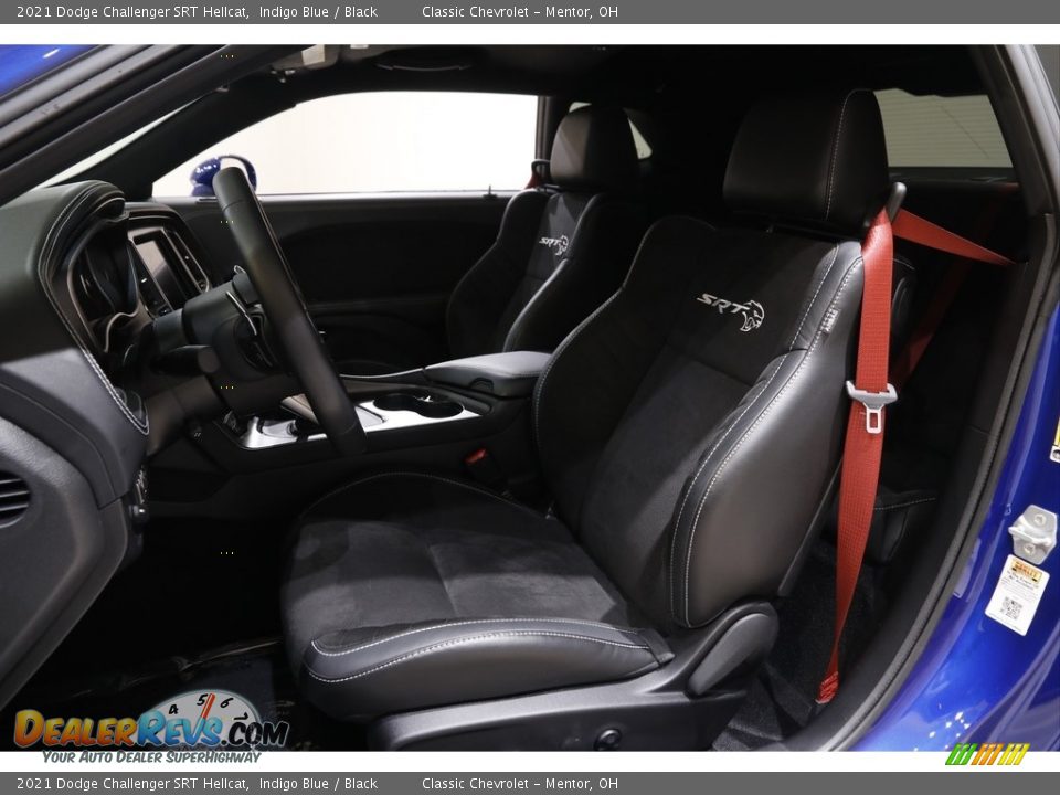 2021 Dodge Challenger SRT Hellcat Indigo Blue / Black Photo #5