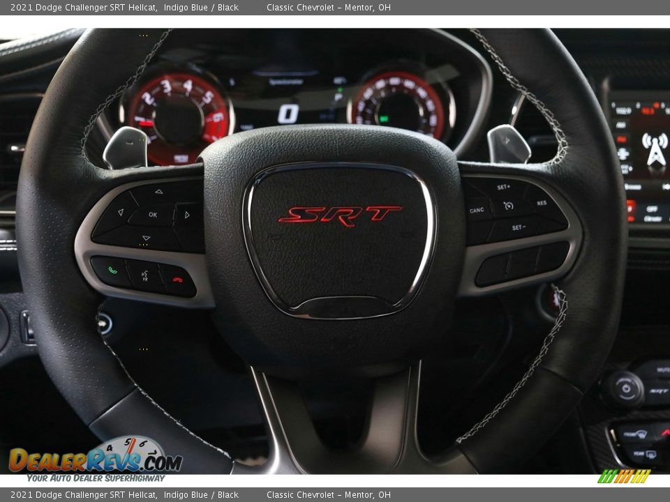2021 Dodge Challenger SRT Hellcat Steering Wheel Photo #7