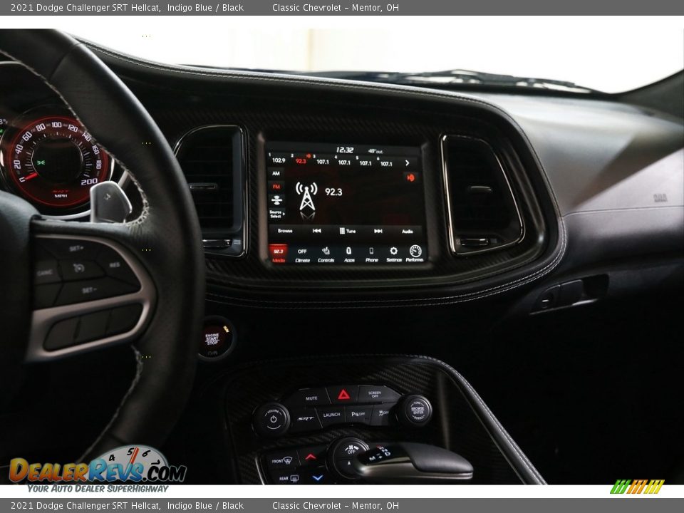 2021 Dodge Challenger SRT Hellcat Indigo Blue / Black Photo #9