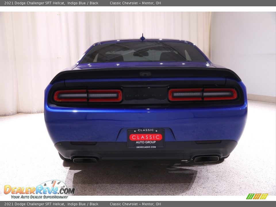 2021 Dodge Challenger SRT Hellcat Indigo Blue / Black Photo #23