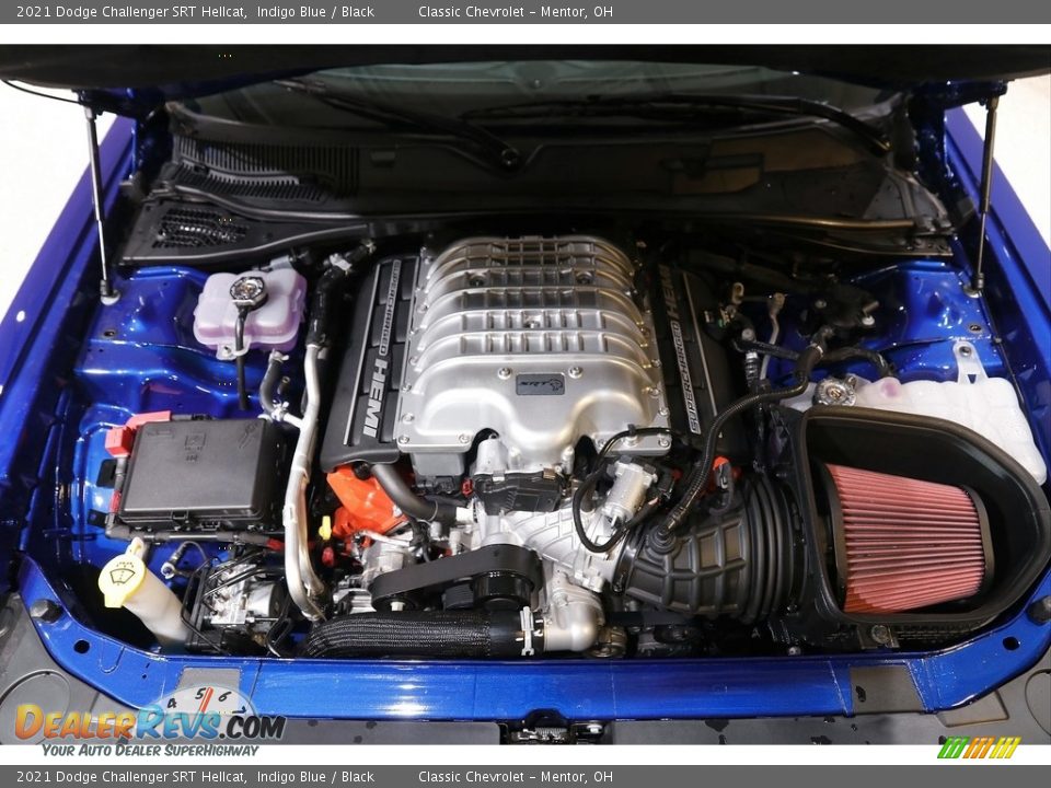 2021 Dodge Challenger SRT Hellcat 6.2 Liter Supercharged HEMI OHV 16-Valve VVT V8 Engine Photo #24