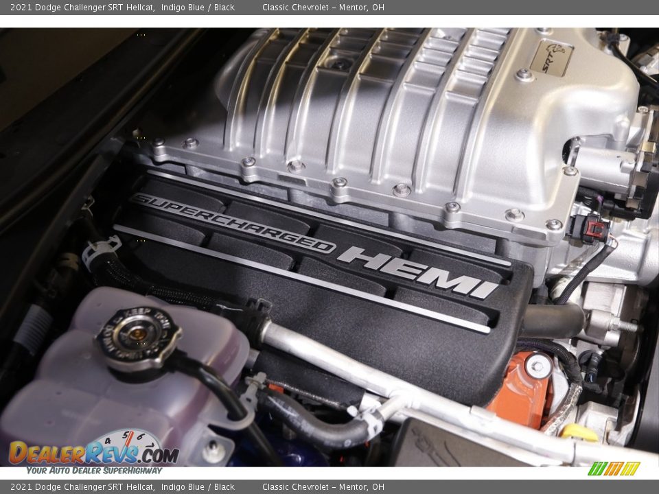 2021 Dodge Challenger SRT Hellcat 6.2 Liter Supercharged HEMI OHV 16-Valve VVT V8 Engine Photo #25