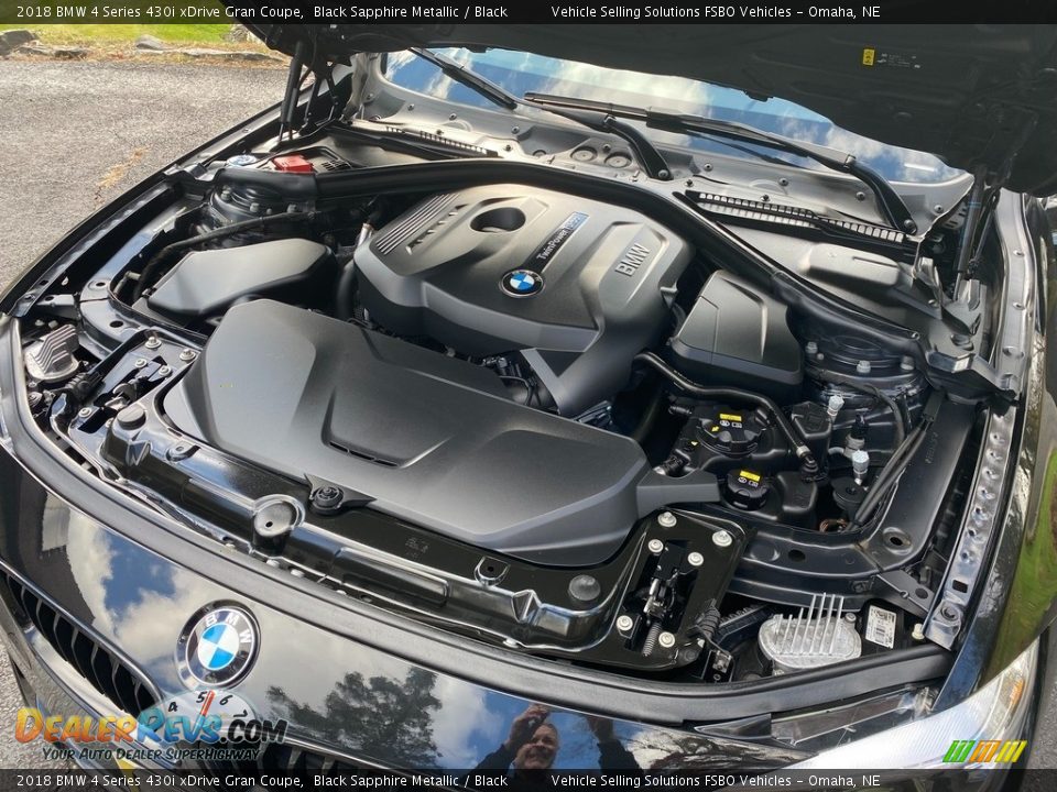2018 BMW 4 Series 430i xDrive Gran Coupe 2.0 Liter DI TwinPower Turbocharged DOHC 16-Valve VVT 4 Cylinder Engine Photo #5