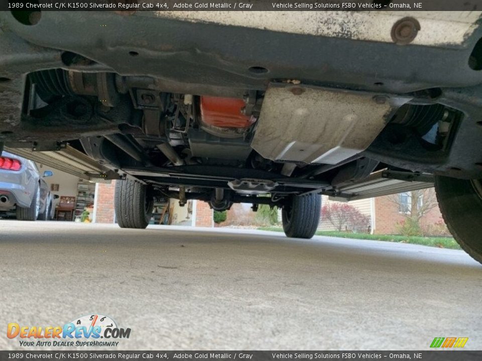 Undercarriage of 1989 Chevrolet C/K K1500 Silverado Regular Cab 4x4 Photo #7