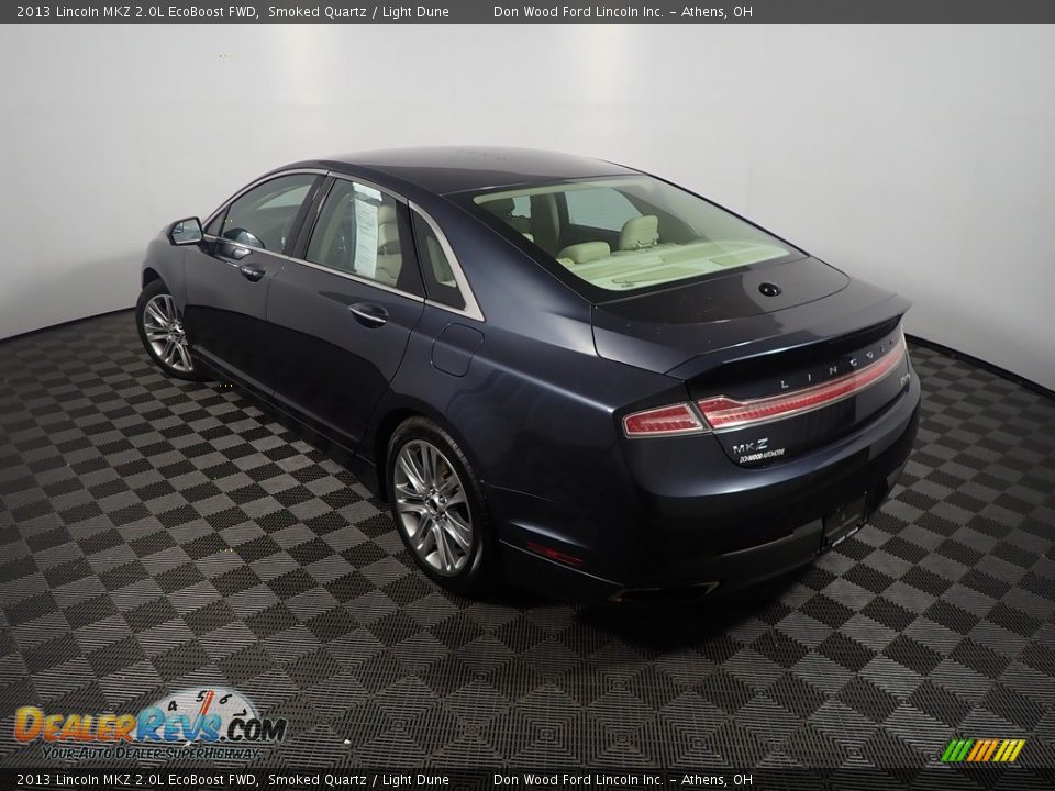 2013 Lincoln MKZ 2.0L EcoBoost FWD Smoked Quartz / Light Dune Photo #11