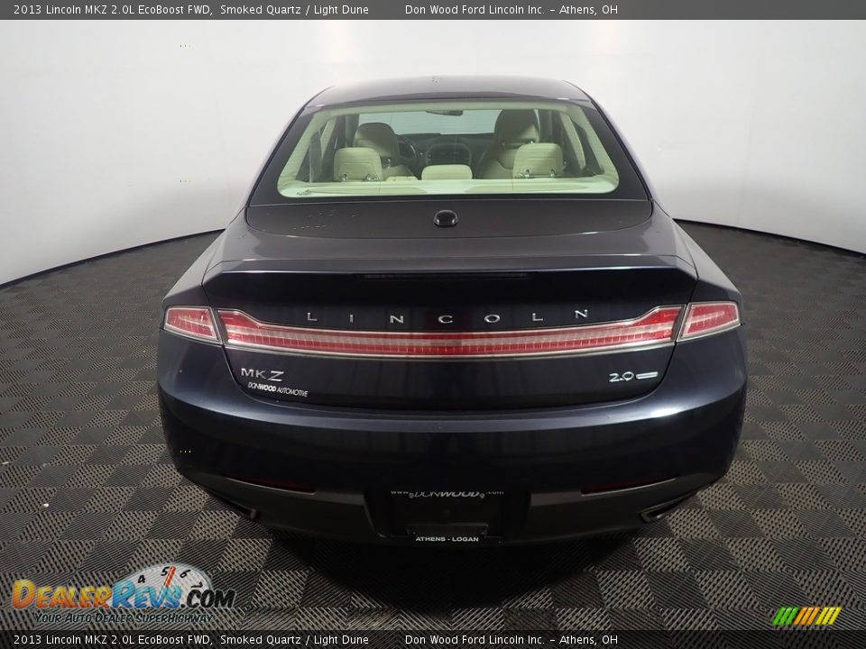 2013 Lincoln MKZ 2.0L EcoBoost FWD Smoked Quartz / Light Dune Photo #12