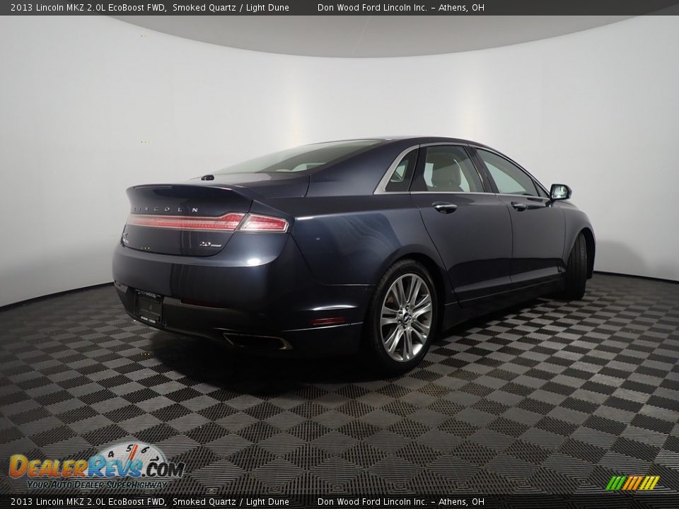 2013 Lincoln MKZ 2.0L EcoBoost FWD Smoked Quartz / Light Dune Photo #15