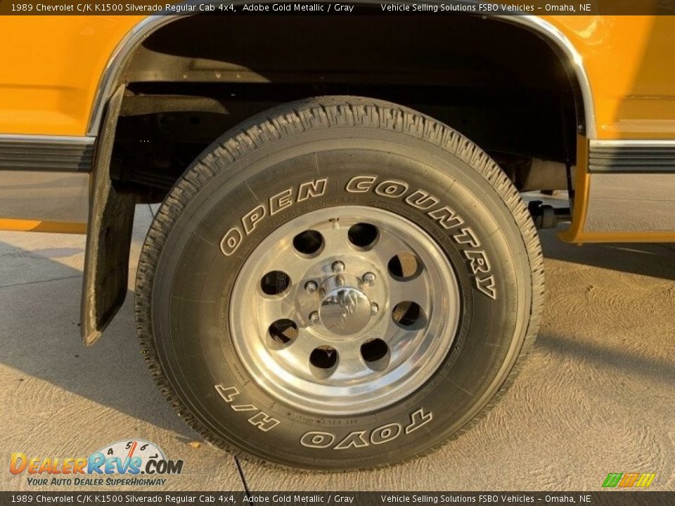 Custom Wheels of 1989 Chevrolet C/K K1500 Silverado Regular Cab 4x4 Photo #16