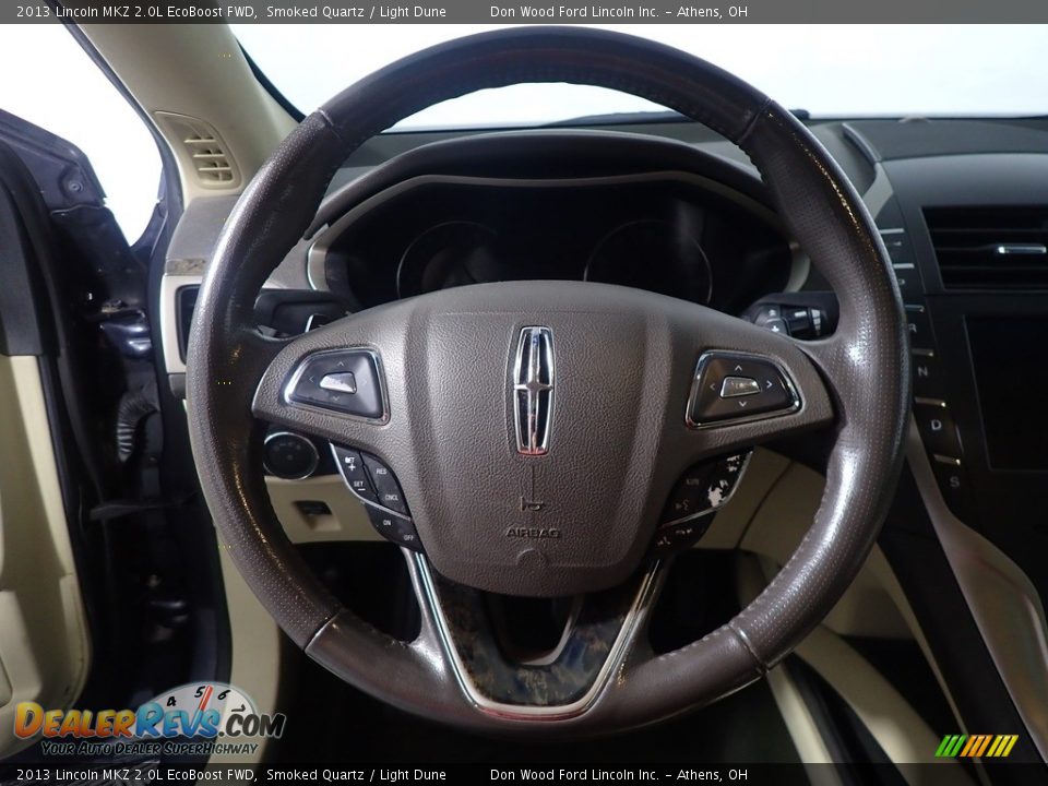 2013 Lincoln MKZ 2.0L EcoBoost FWD Steering Wheel Photo #27