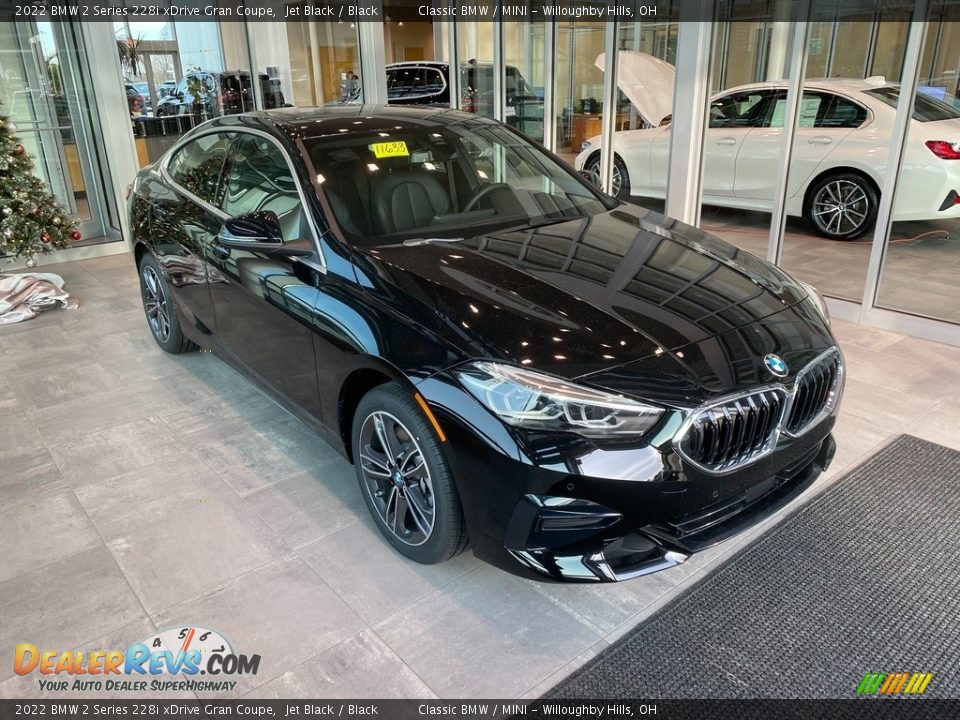 2022 BMW 2 Series 228i xDrive Gran Coupe Jet Black / Black Photo #1