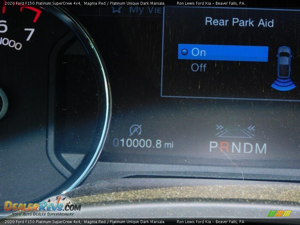 2020 Ford F150 Platinum SuperCrew 4x4 Magma Red / Platinum Unique Dark Marsala Photo #21