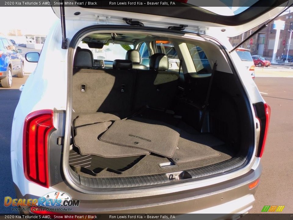 2020 Kia Telluride S AWD Snow White Pearl / Black Photo #4