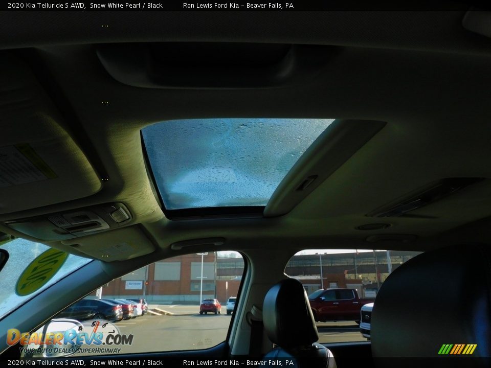 2020 Kia Telluride S AWD Snow White Pearl / Black Photo #17