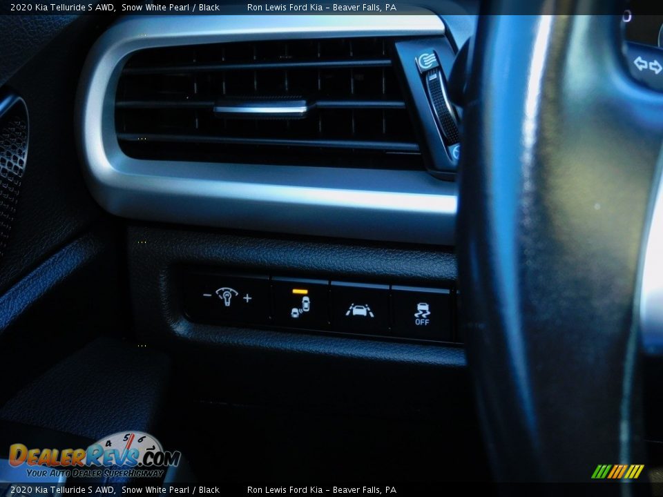 2020 Kia Telluride S AWD Snow White Pearl / Black Photo #21