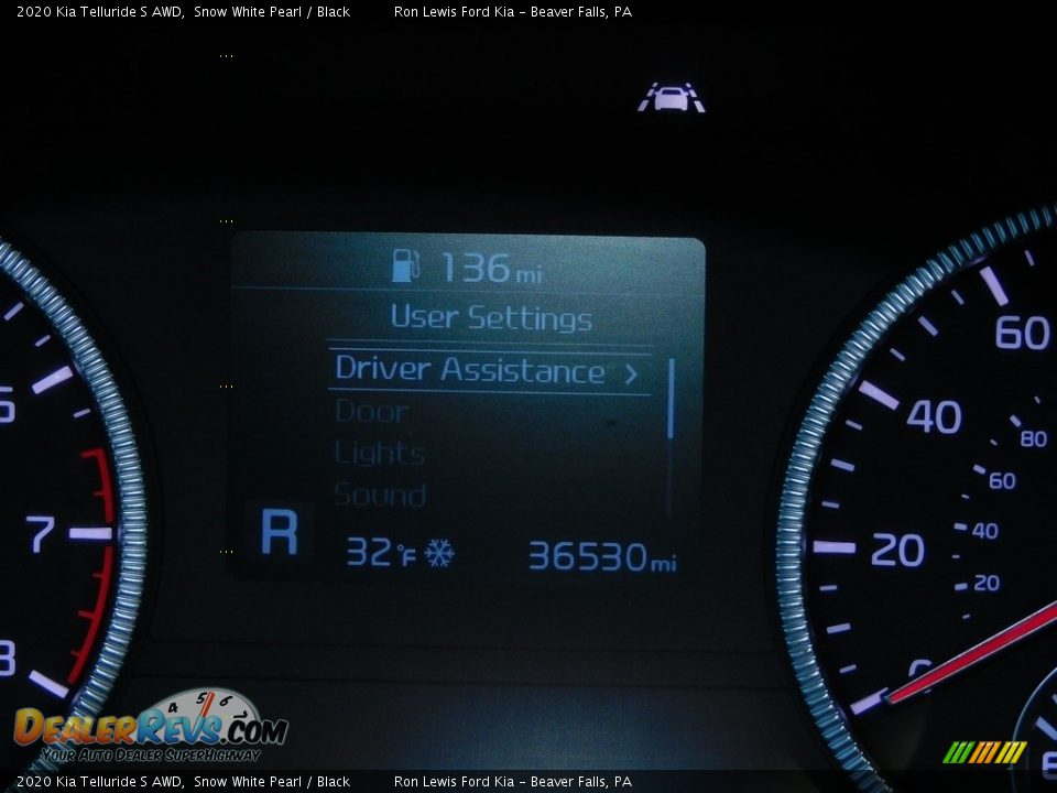 2020 Kia Telluride S AWD Snow White Pearl / Black Photo #23