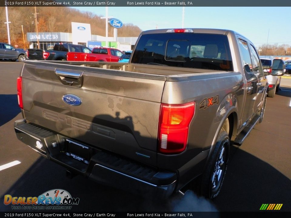 2019 Ford F150 XLT SuperCrew 4x4 Stone Gray / Earth Gray Photo #2