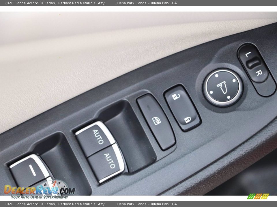 2020 Honda Accord LX Sedan Radiant Red Metallic / Gray Photo #14