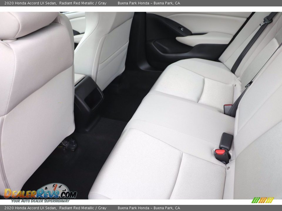 2020 Honda Accord LX Sedan Radiant Red Metallic / Gray Photo #15