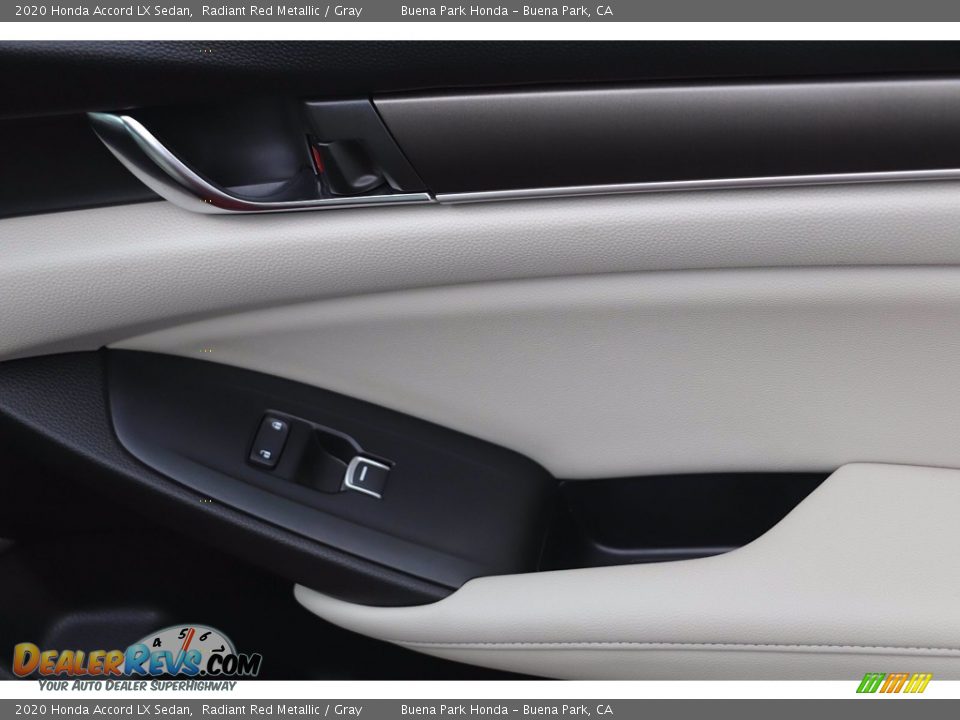 2020 Honda Accord LX Sedan Radiant Red Metallic / Gray Photo #18