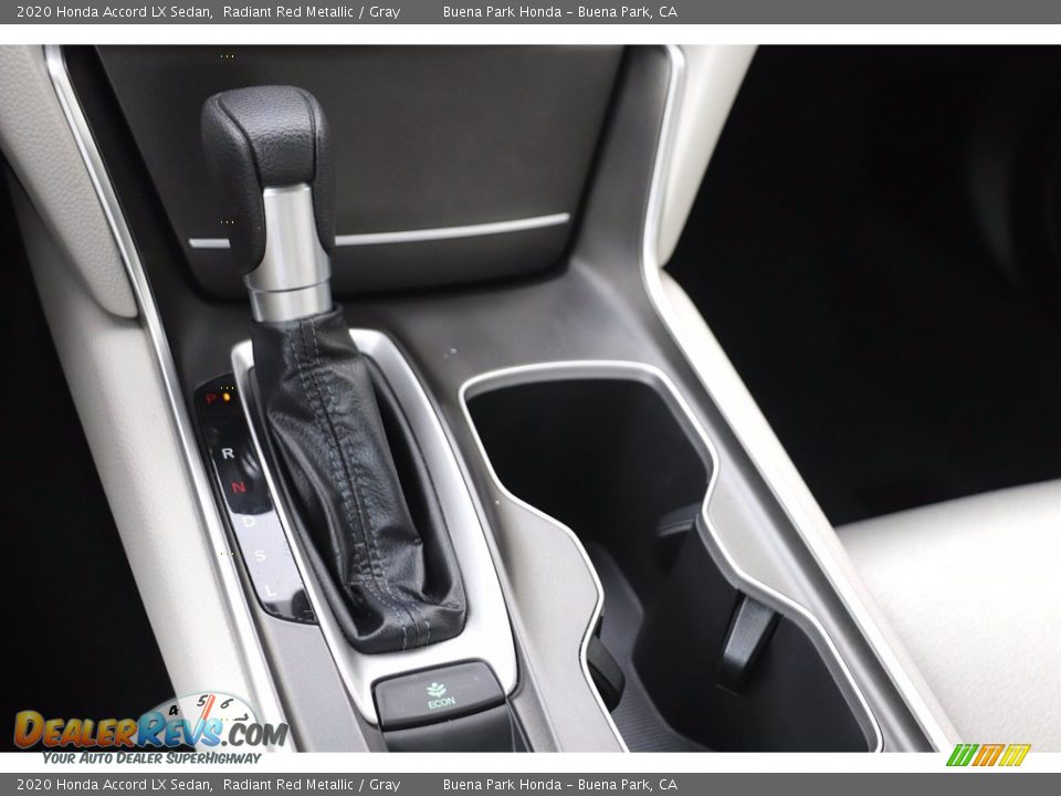 2020 Honda Accord LX Sedan Radiant Red Metallic / Gray Photo #23
