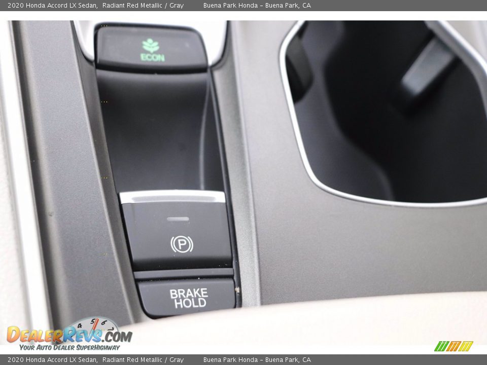 2020 Honda Accord LX Sedan Radiant Red Metallic / Gray Photo #24