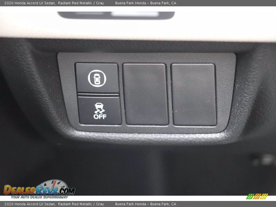 2020 Honda Accord LX Sedan Radiant Red Metallic / Gray Photo #28