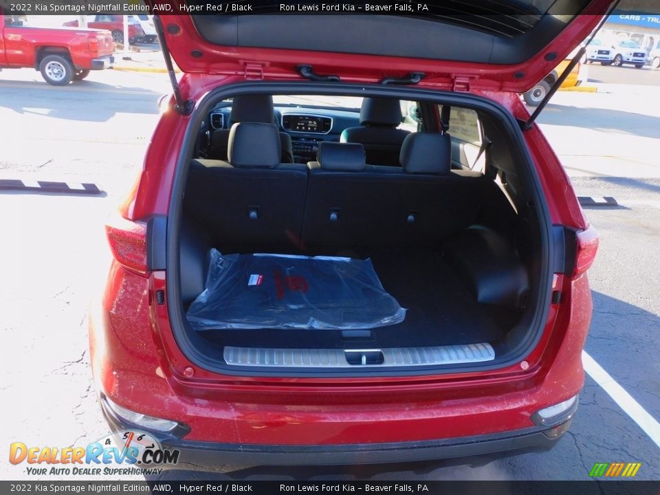 2022 Kia Sportage Nightfall Edition AWD Hyper Red / Black Photo #4