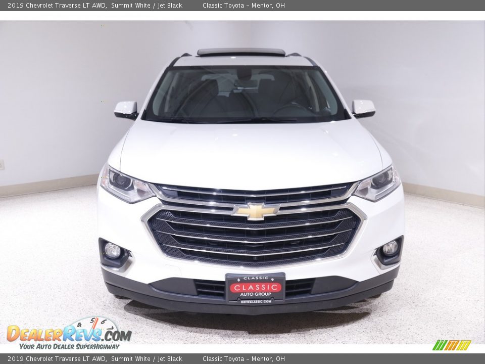 2019 Chevrolet Traverse LT AWD Summit White / Jet Black Photo #2