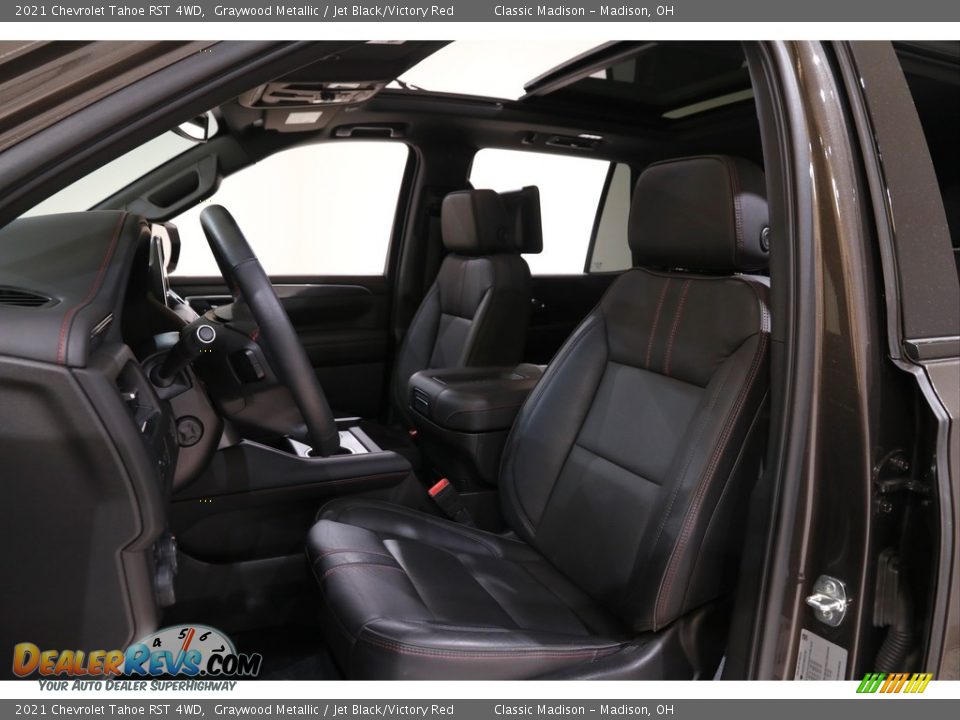 2021 Chevrolet Tahoe RST 4WD Graywood Metallic / Jet Black/Victory Red Photo #5
