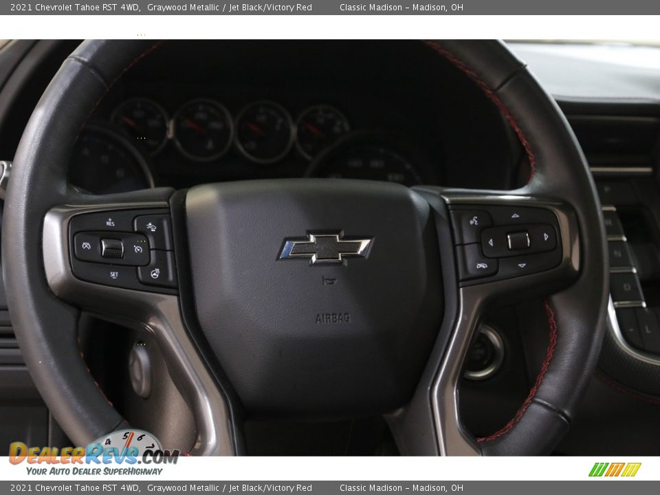 2021 Chevrolet Tahoe RST 4WD Graywood Metallic / Jet Black/Victory Red Photo #8