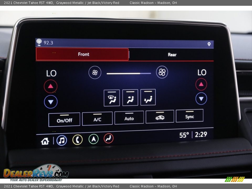 2021 Chevrolet Tahoe RST 4WD Graywood Metallic / Jet Black/Victory Red Photo #14