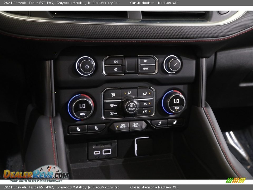 2021 Chevrolet Tahoe RST 4WD Graywood Metallic / Jet Black/Victory Red Photo #16