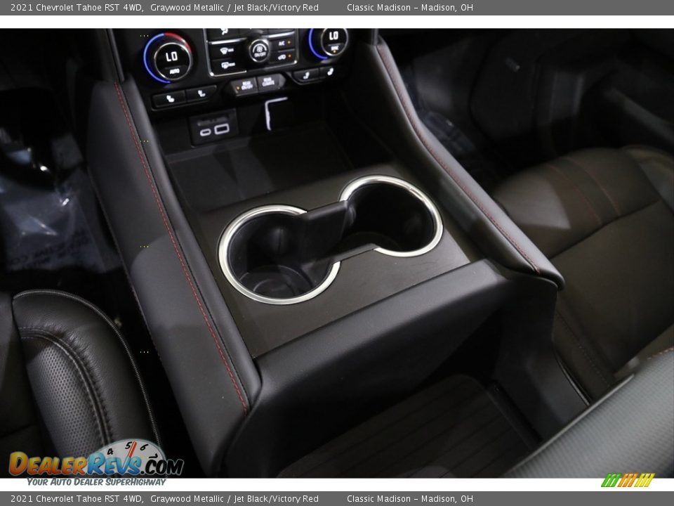 2021 Chevrolet Tahoe RST 4WD Graywood Metallic / Jet Black/Victory Red Photo #17