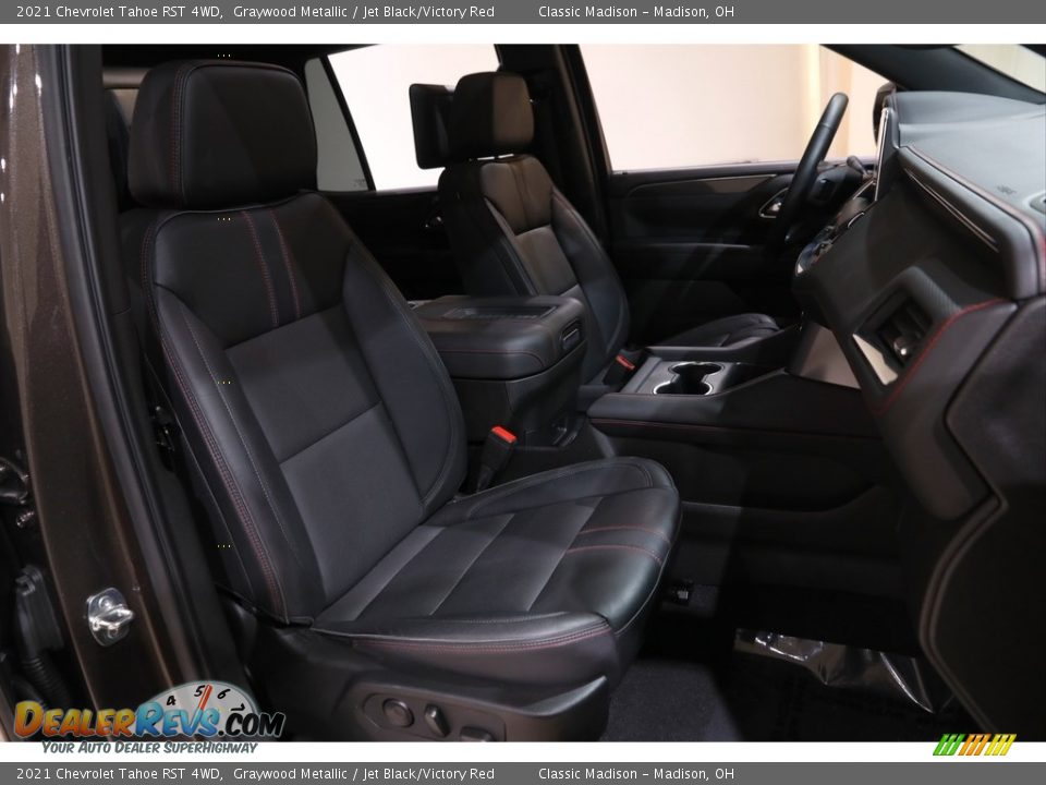 2021 Chevrolet Tahoe RST 4WD Graywood Metallic / Jet Black/Victory Red Photo #18
