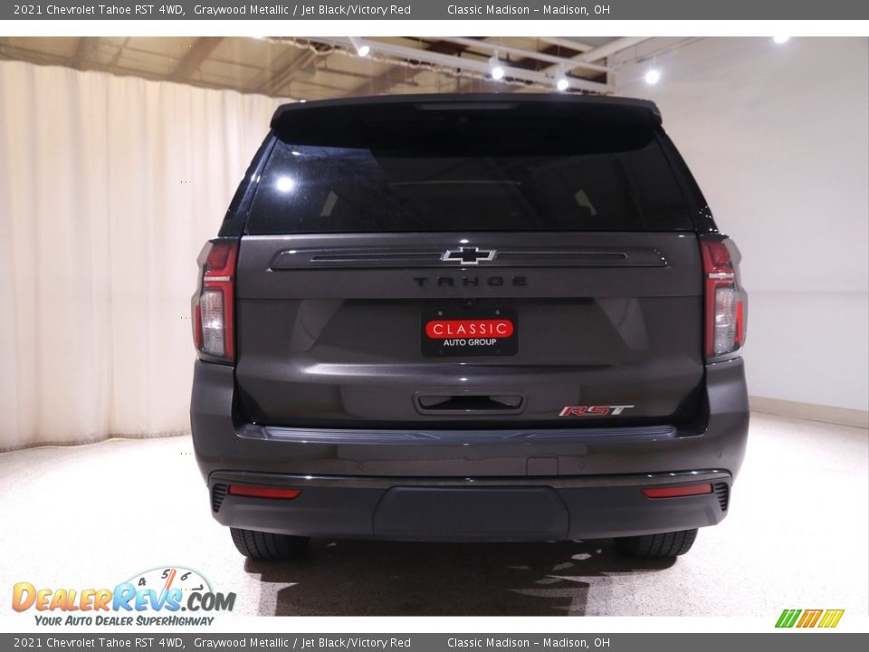 2021 Chevrolet Tahoe RST 4WD Graywood Metallic / Jet Black/Victory Red Photo #23