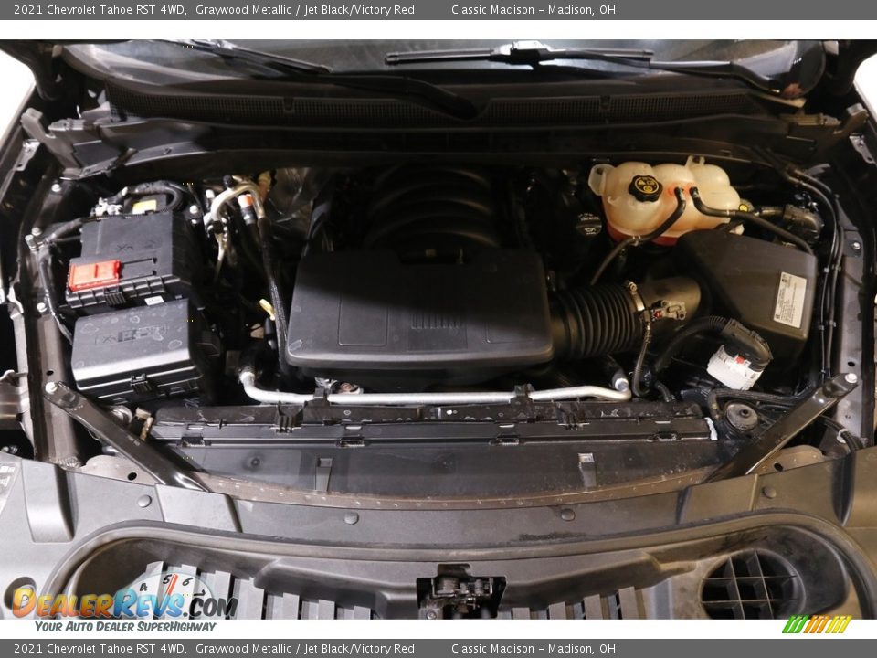 2021 Chevrolet Tahoe RST 4WD Graywood Metallic / Jet Black/Victory Red Photo #24