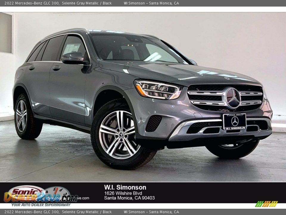 2022 Mercedes-Benz GLC 300 Selenite Gray Metallic / Black Photo #1