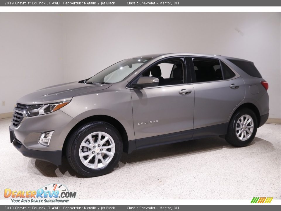 2019 Chevrolet Equinox LT AWD Pepperdust Metallic / Jet Black Photo #3