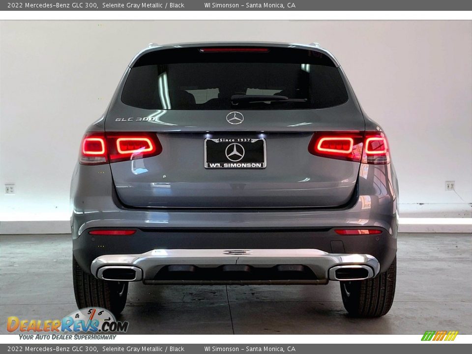 2022 Mercedes-Benz GLC 300 Selenite Gray Metallic / Black Photo #3