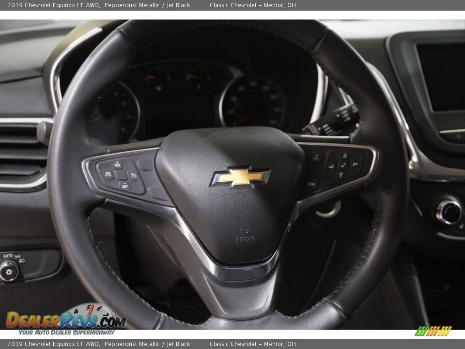 2019 Chevrolet Equinox LT AWD Pepperdust Metallic / Jet Black Photo #7