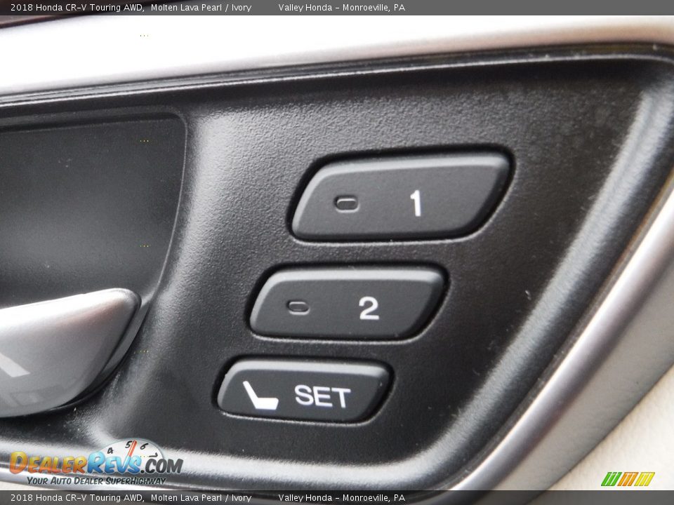 2018 Honda CR-V Touring AWD Molten Lava Pearl / Ivory Photo #12