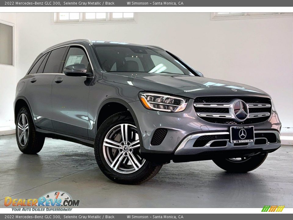 2022 Mercedes-Benz GLC 300 Selenite Gray Metallic / Black Photo #12