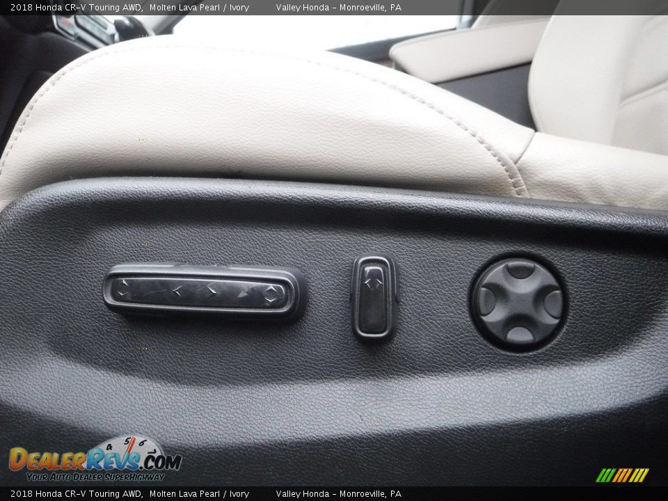 2018 Honda CR-V Touring AWD Molten Lava Pearl / Ivory Photo #15