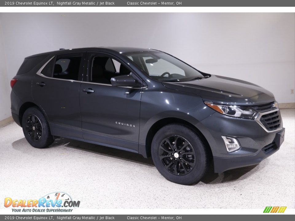 2019 Chevrolet Equinox LT Nightfall Gray Metallic / Jet Black Photo #1